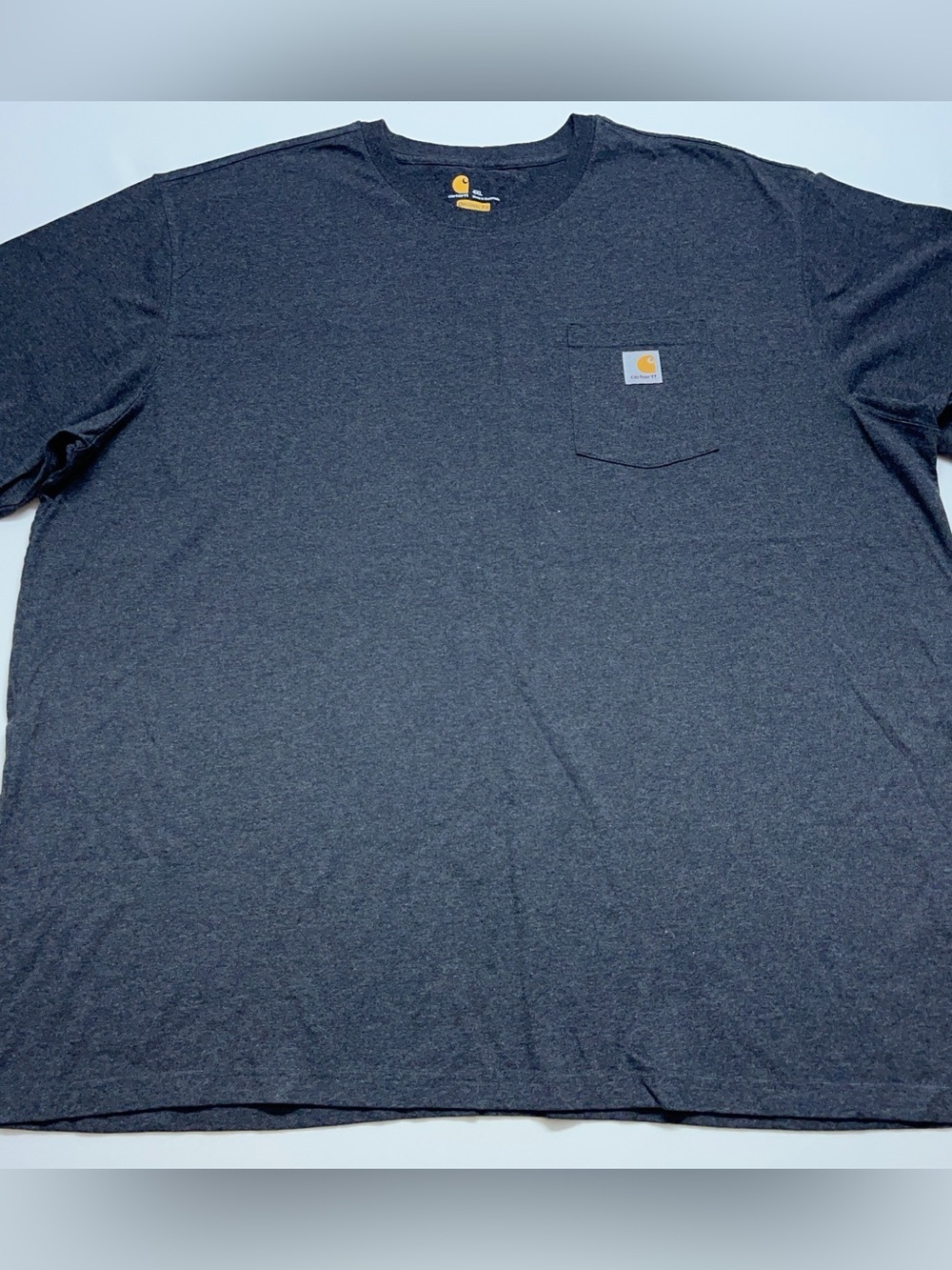 Carhartt Pocket TShirt Mens Size 4XL Original Fit Gray Short Sleeve Crew Neck